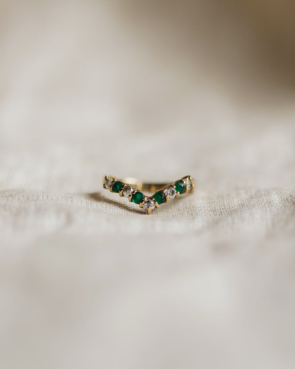 Joyce 9ct Gold Emerald Ring