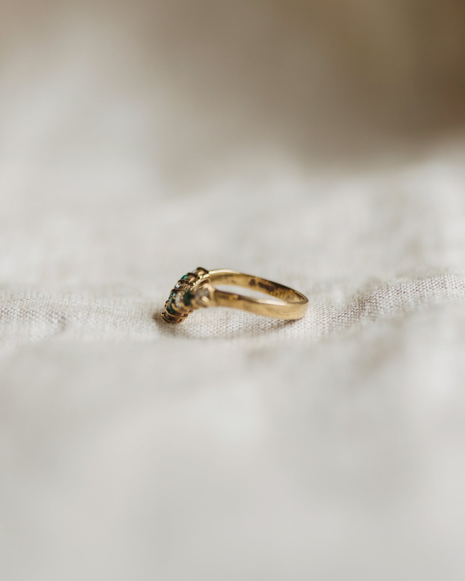 Joyce 9ct Gold Emerald Ring