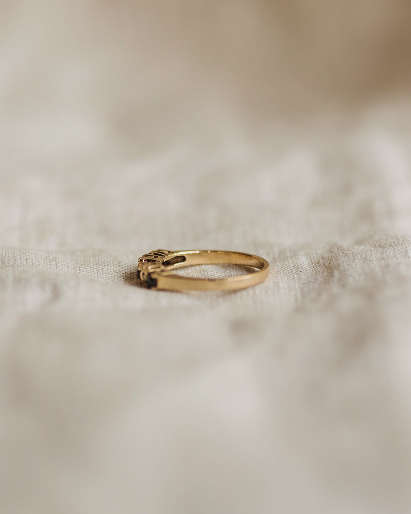 Joan 9ct Gold Sapphire & Diamond Ring