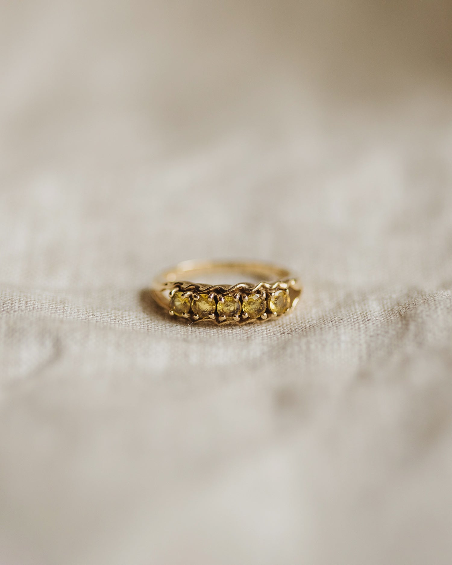 Image of Althea 9ct Gold Citrine Ring