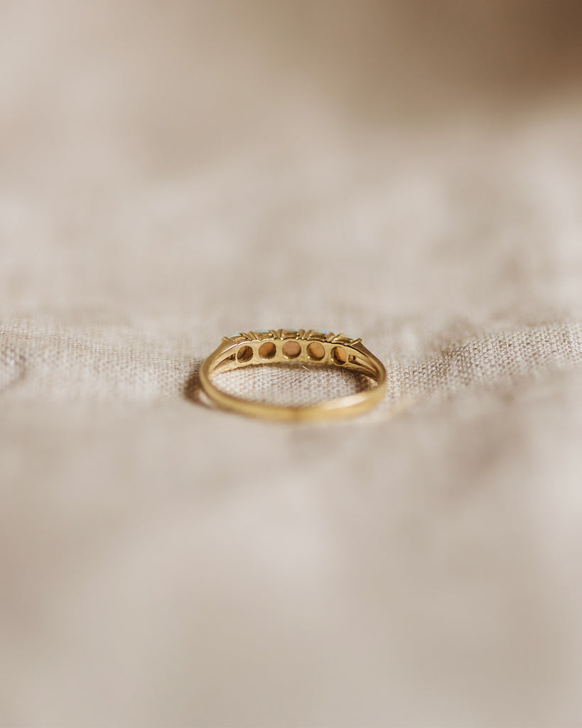 Winifred 14ct Gold Opal Ring