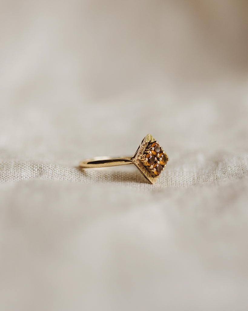 Carmella 9ct Gold Citrine Ring