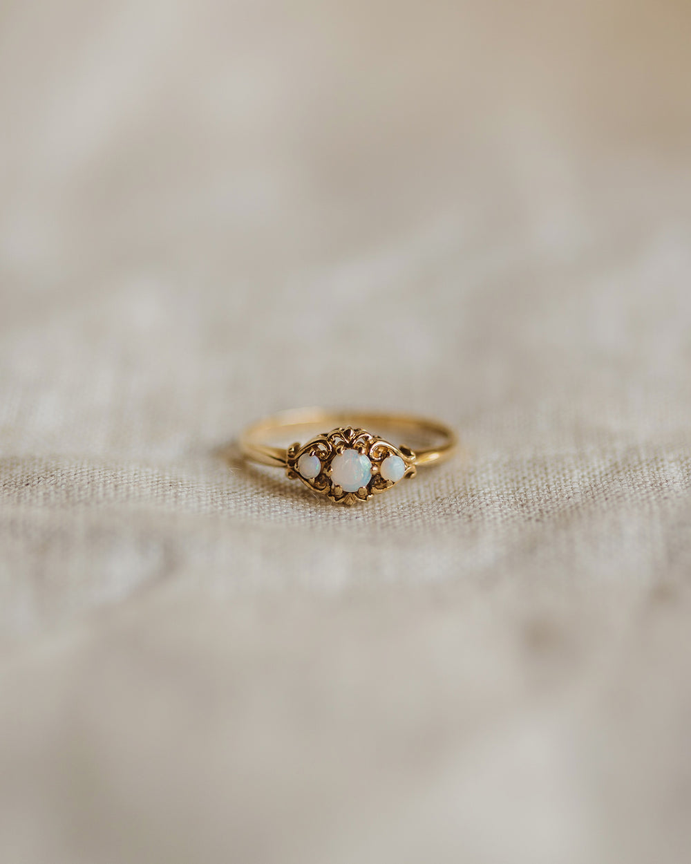 Billie 9ct Gold Opal Ring