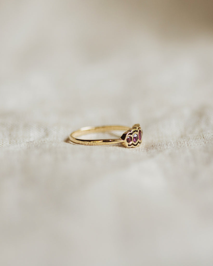 Thomasina 9ct Gold Ruby Ring