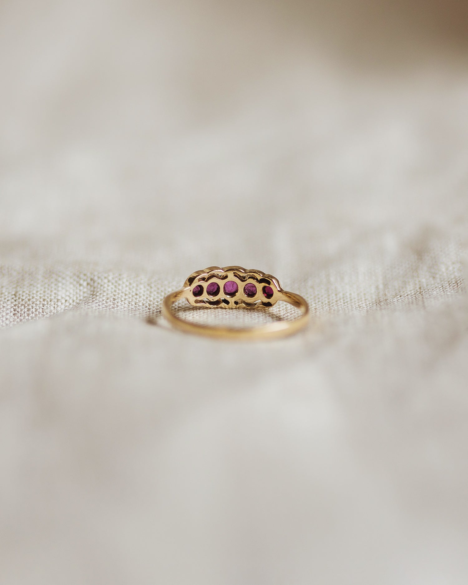 Thomasina 9ct Gold Ruby Ring