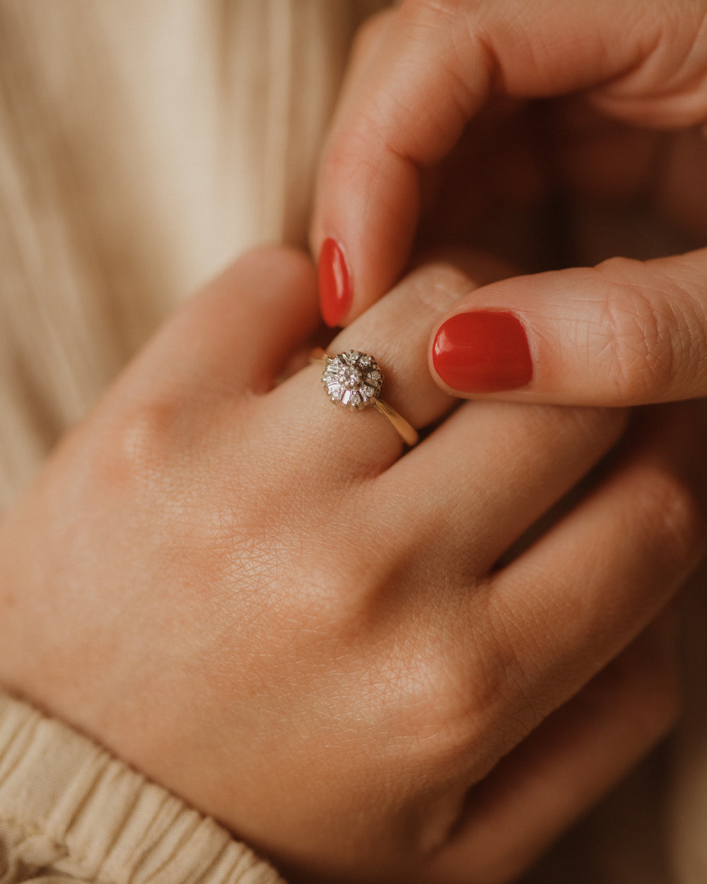 Margaret 1979 18ct Gold Diamond Ring
