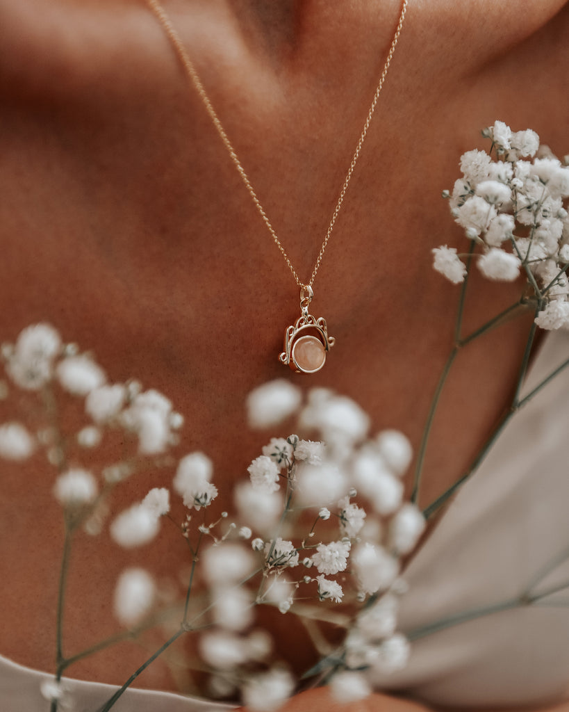 Alma Gold Vermeil Spinner Necklace