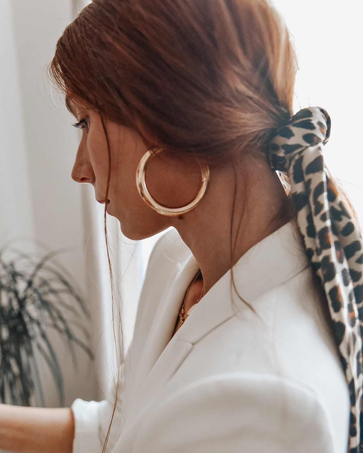 Maria Oversize Hoop Earrings