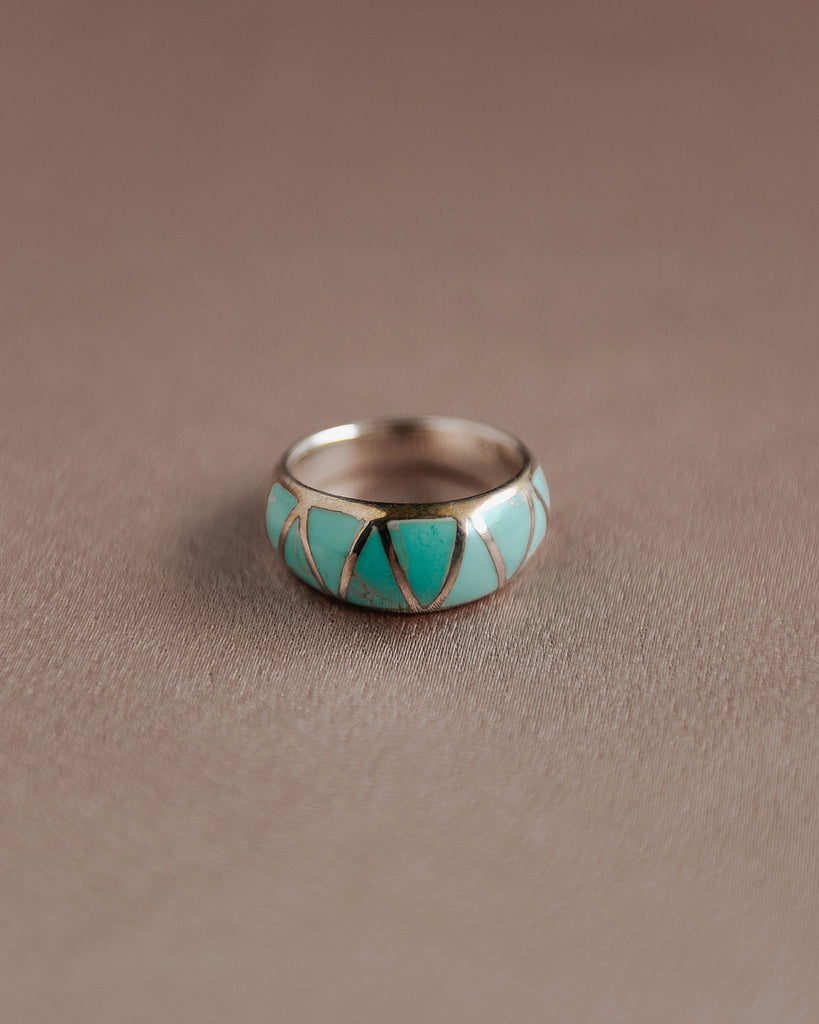 Ingrid Sterling Silver Turquoise Ring