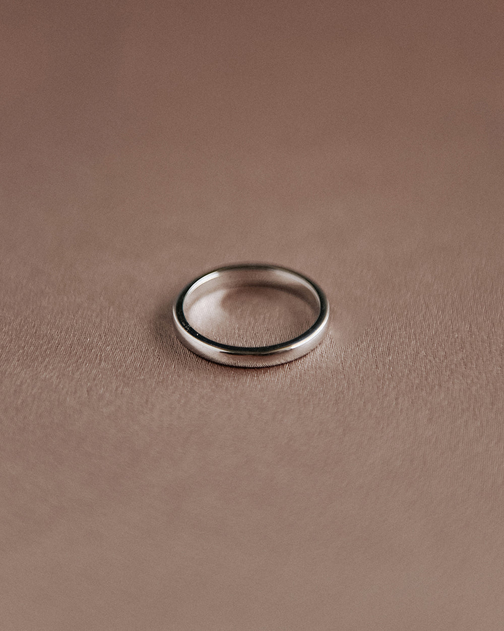 Alexa Sterling Silver Simple Band Ring