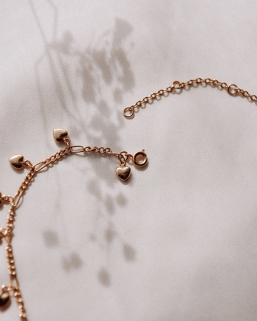 Miriam Heart Drop Necklace