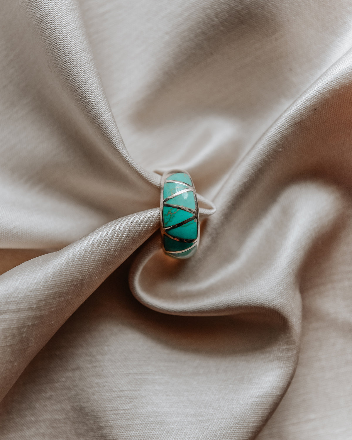 Ingrid Sterling Silver Turquoise Ring