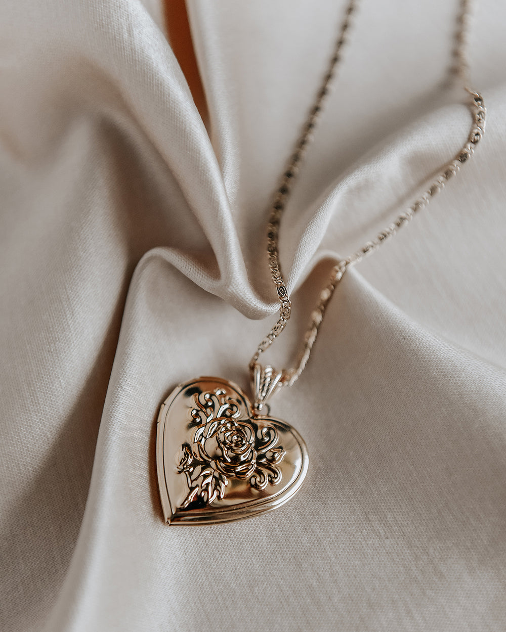 Valentina Heart Locket Necklace