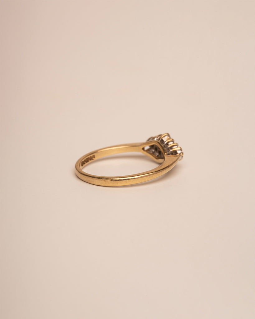 Dulce 9ct Gold Diamond Cluster Ring