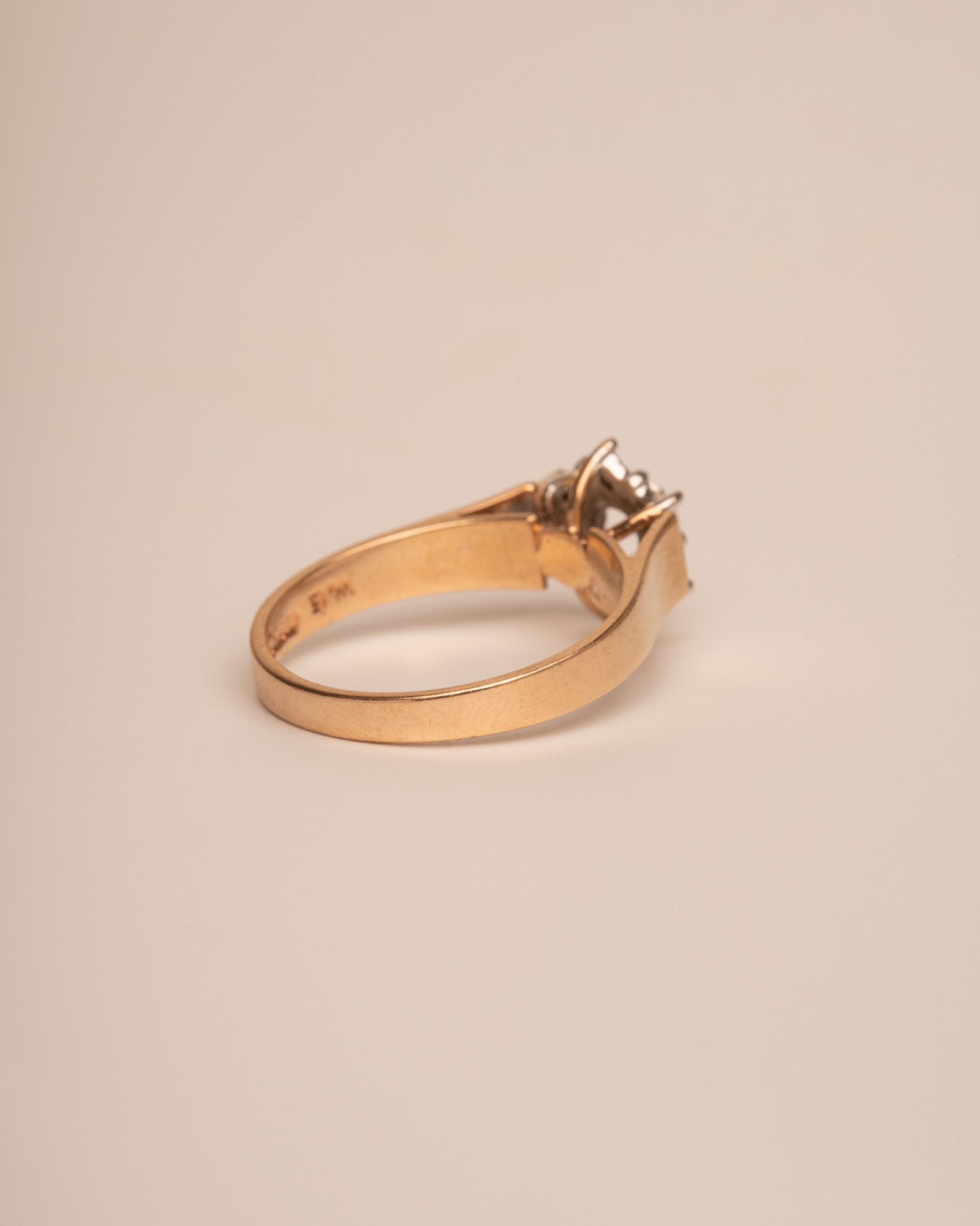 Bess 9ct Gold Diamond Cluster Ring