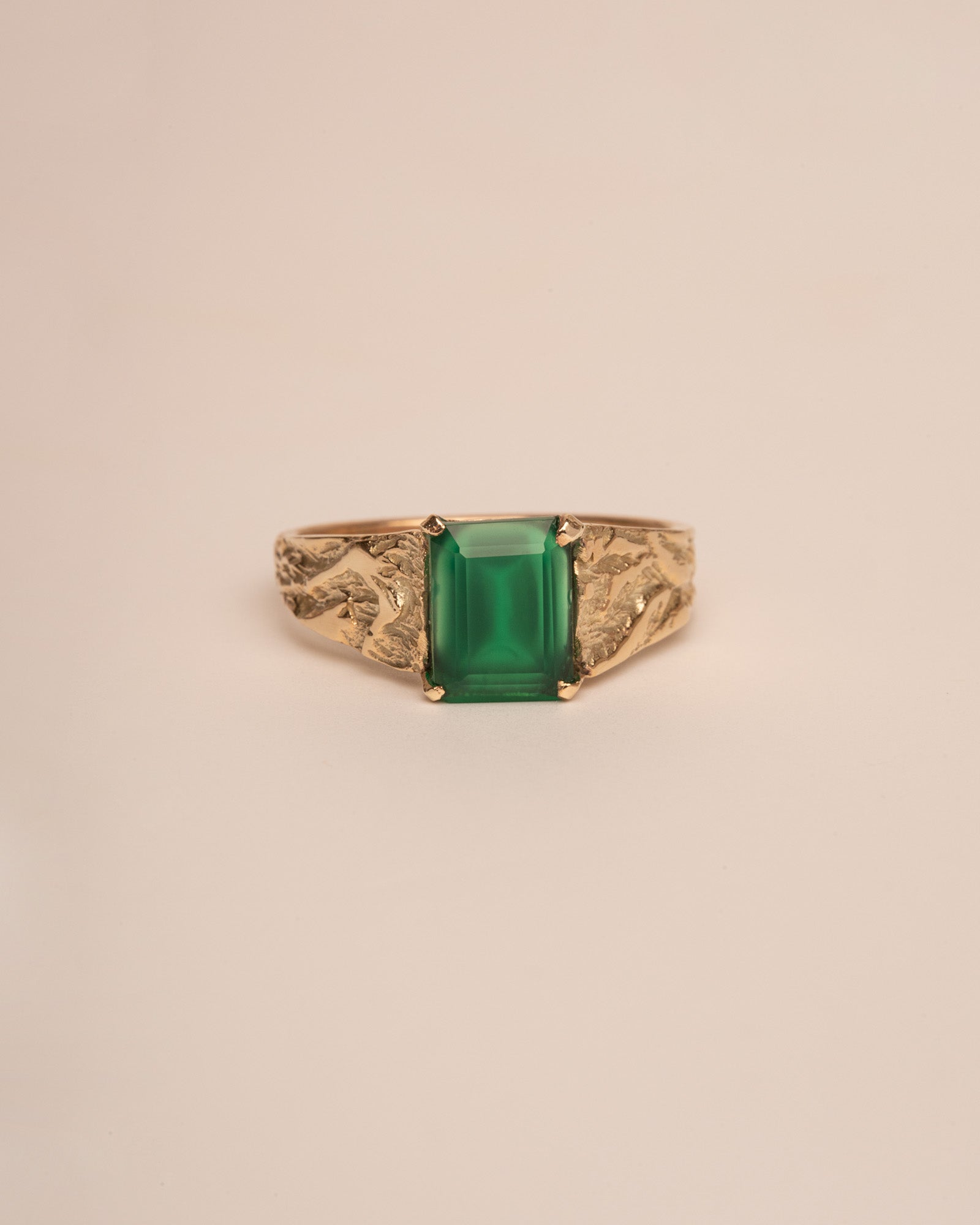 Elizabeth 9ct Gold Emerald Ring