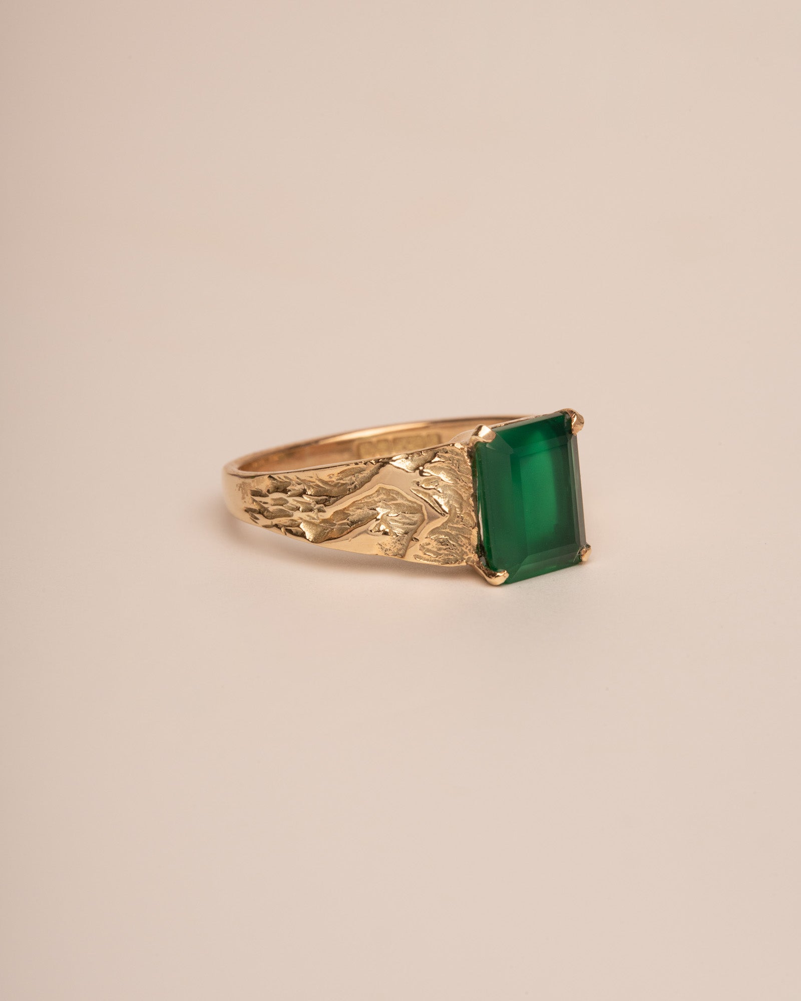 Elizabeth 9ct Gold Emerald Ring