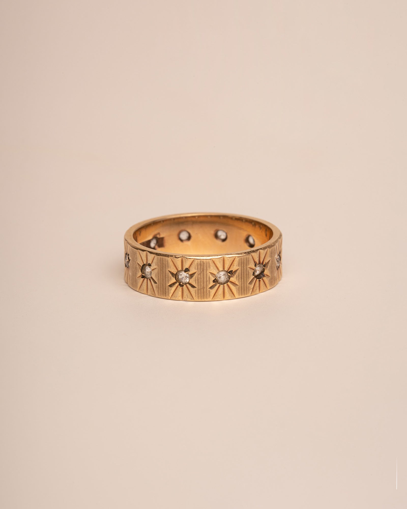 Adah 9ct Gold Eternity Ring