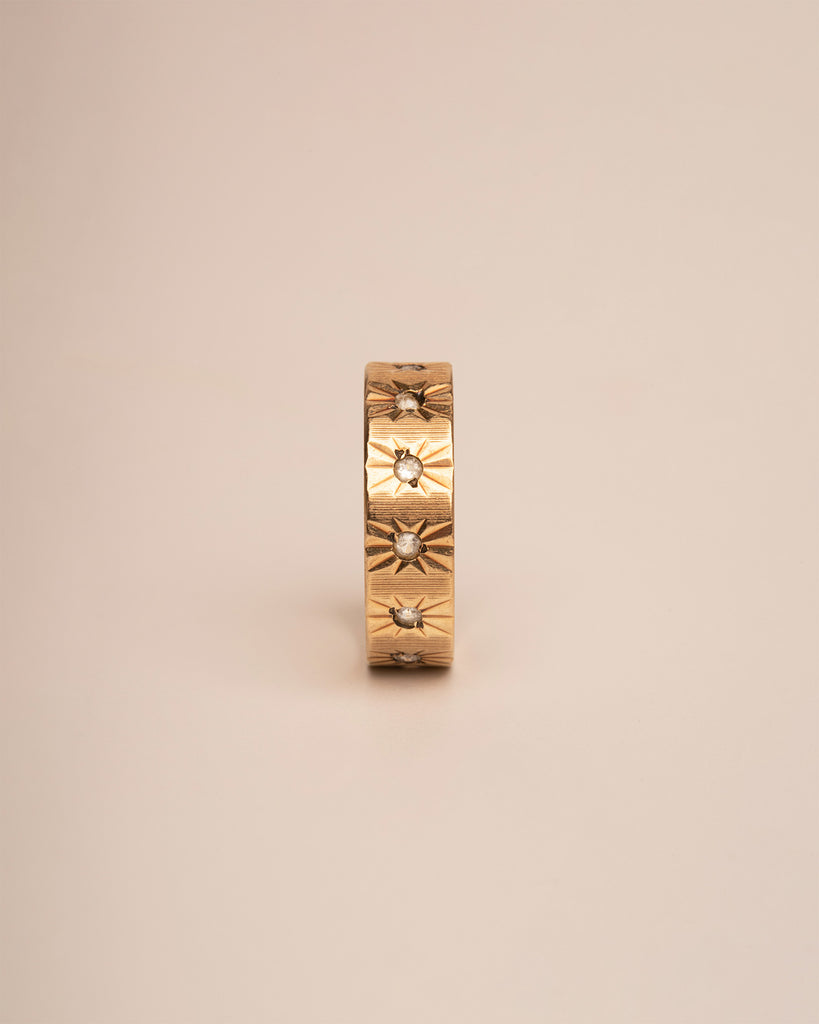 Adah 9ct Gold Eternity Ring