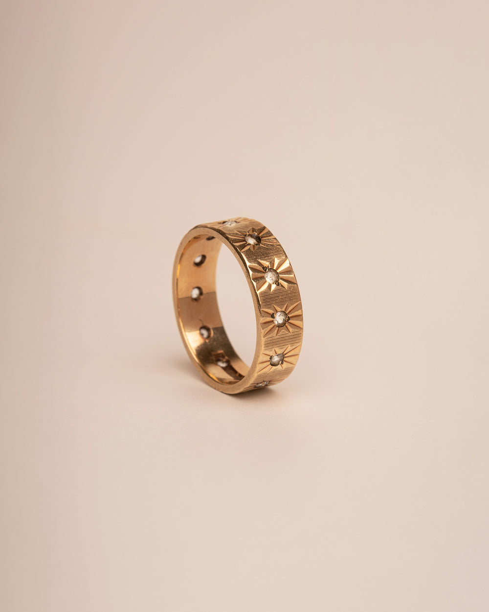 Adah 9ct Gold Eternity Ring