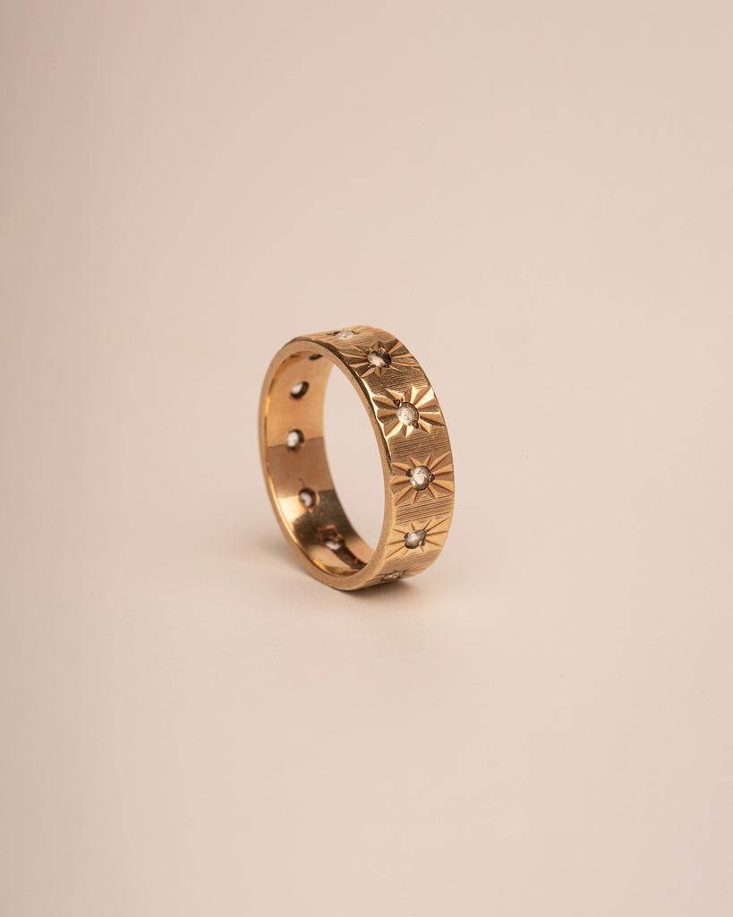 Adah 9ct Gold Eternity Ring