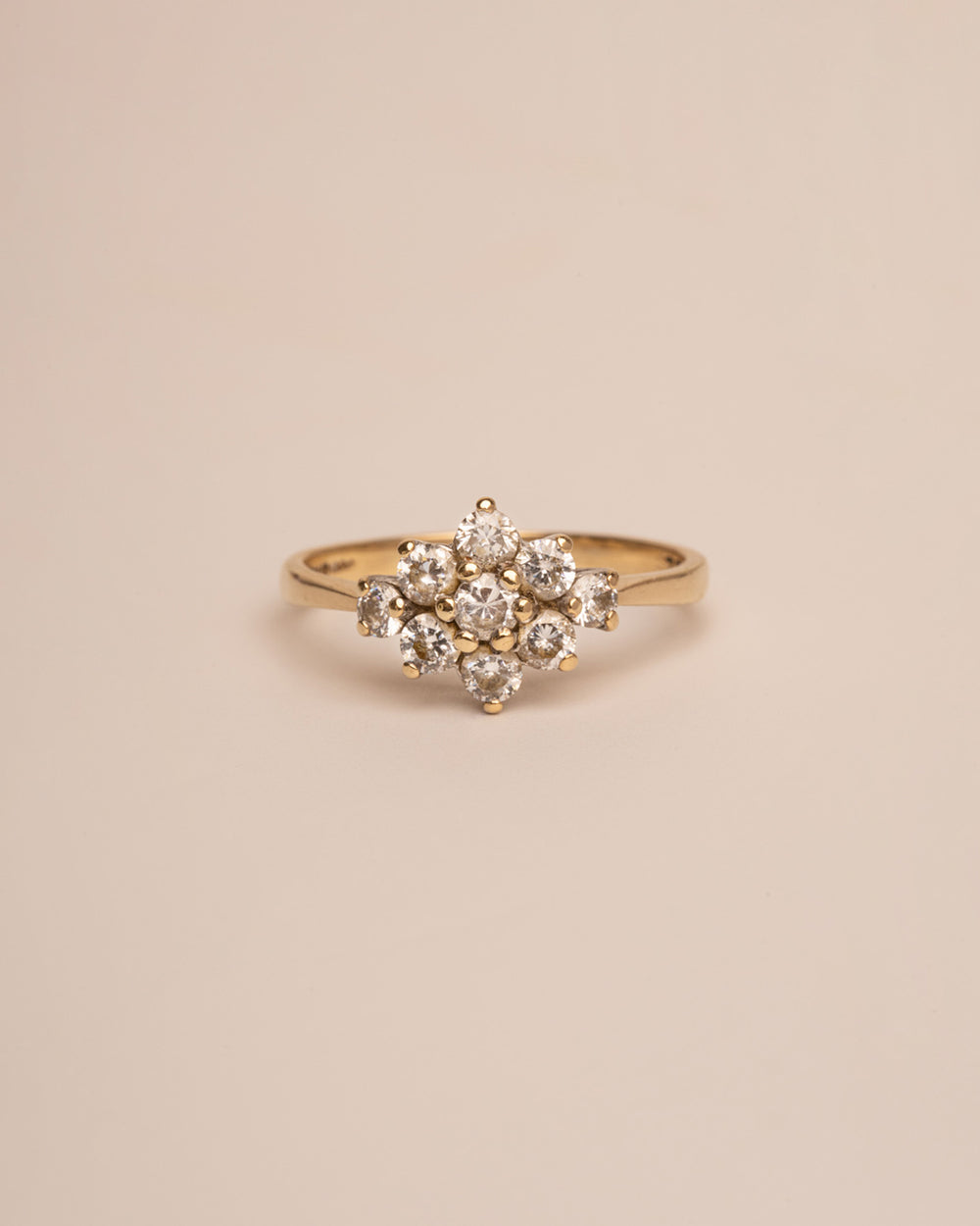 Imogen 9ct Gold Cluster Ring