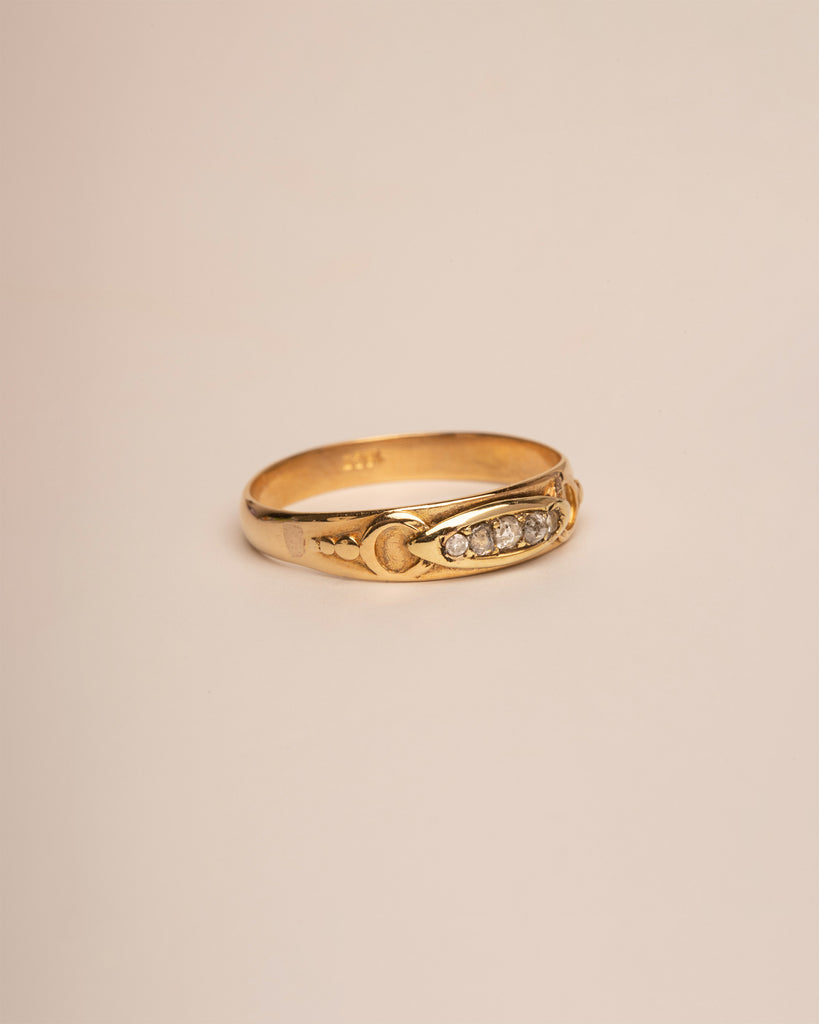 Sylvie 18ct Gold Diamond Ring