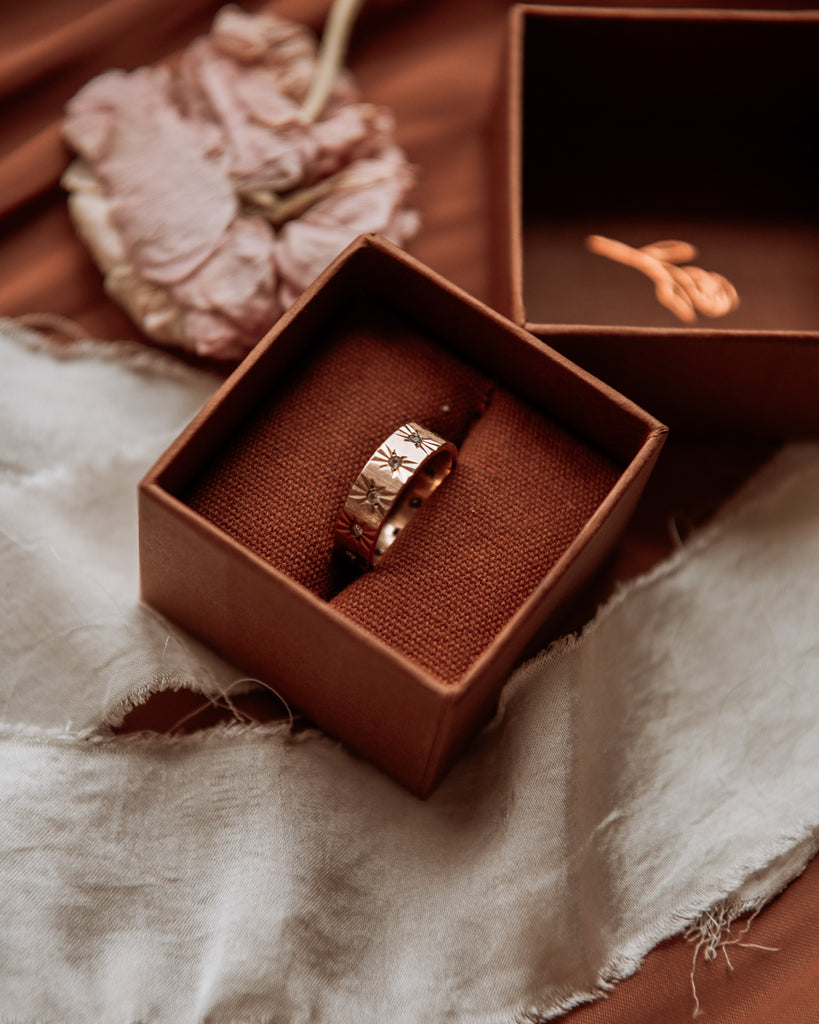 Adah 9ct Gold Eternity Ring