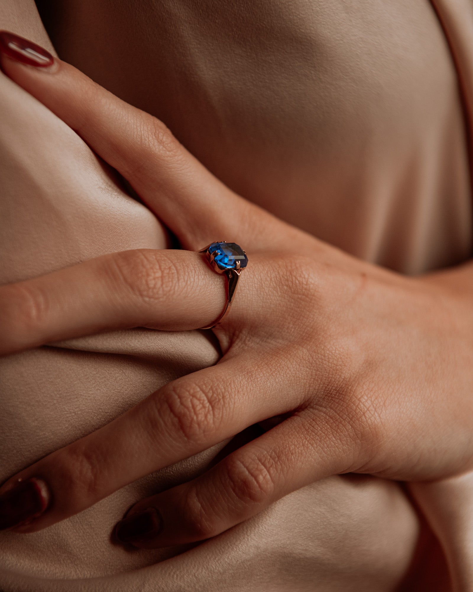 Eddie 9ct Gold Solitaire Ring