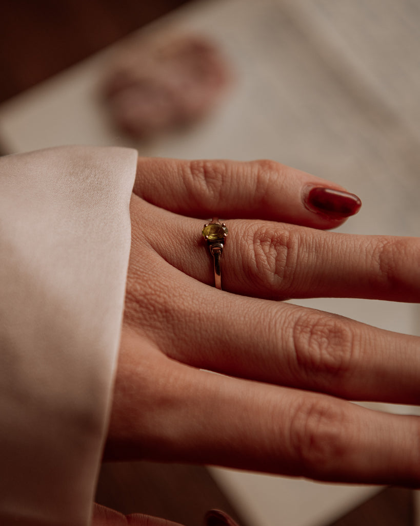 Joanna 9ct Gold Peridot Ring