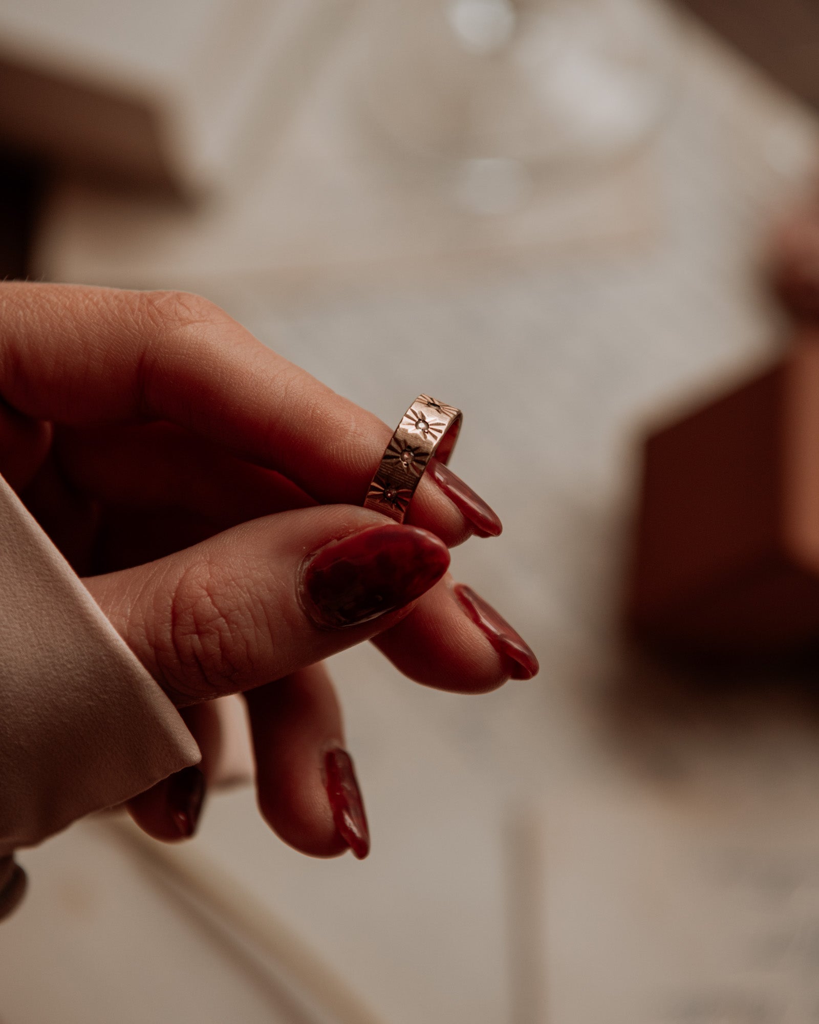 Adah 9ct Gold Eternity Ring