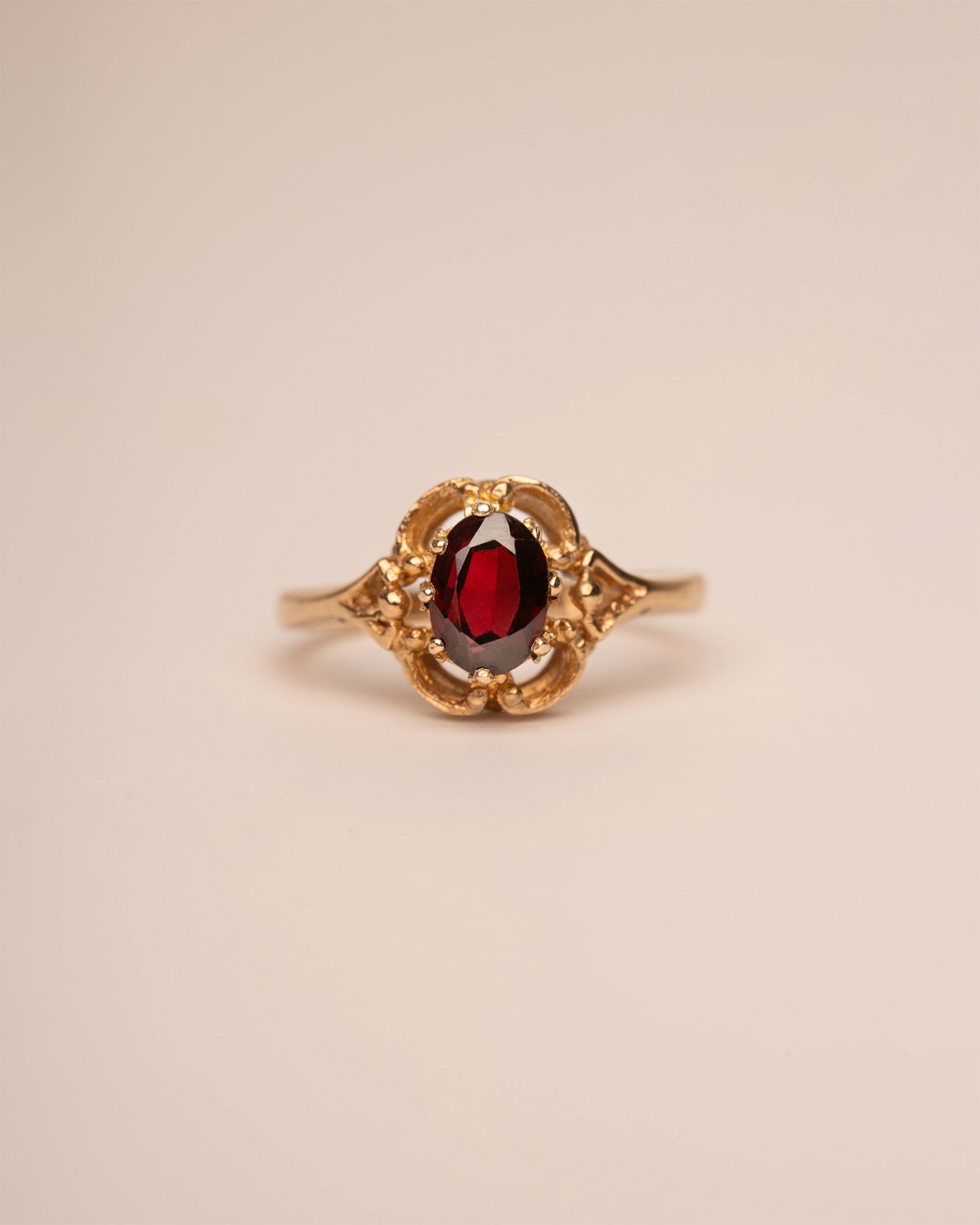 Keziah 9ct Gold Garnet Ring