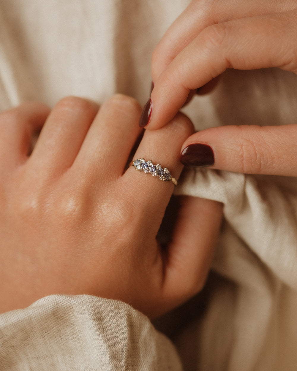 Nina 9ct Gold Vintage Tanzanite Ring