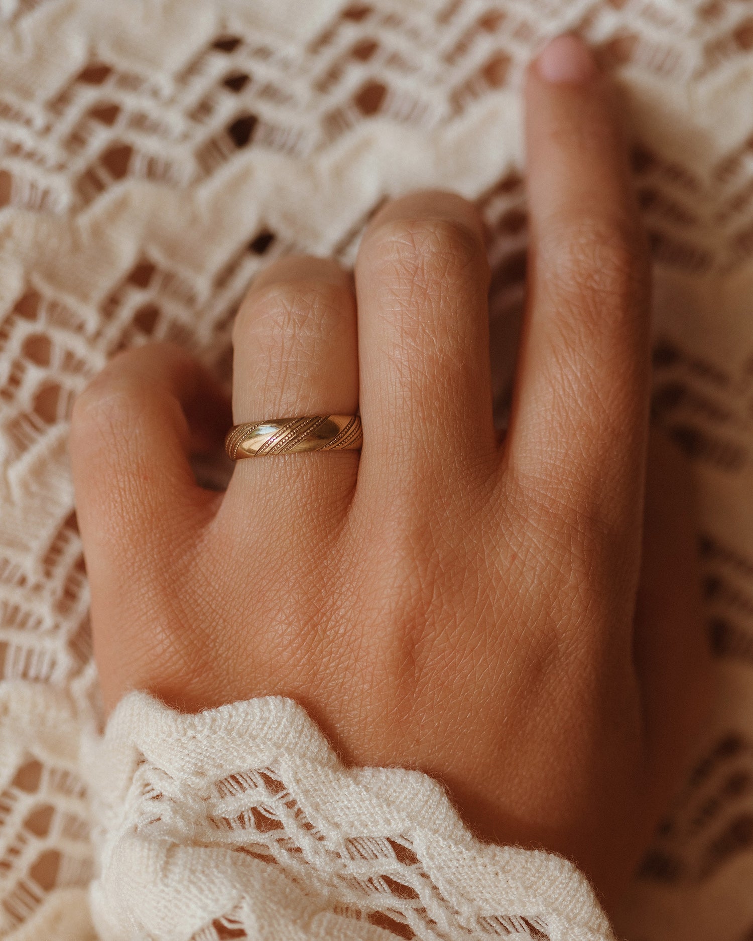 Billie 9ct Gold Band Ring