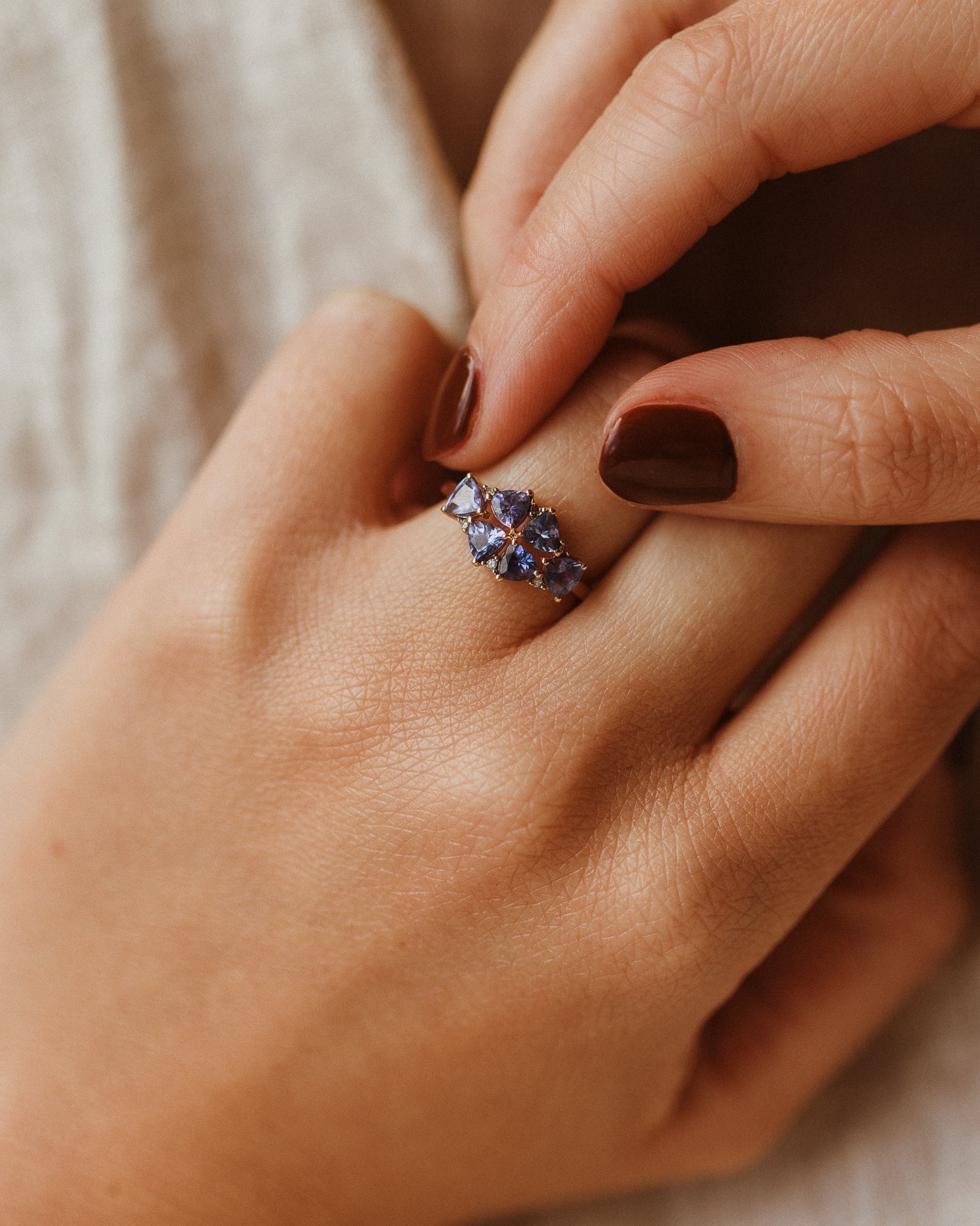 Bertha 9ct Gold Tanzanite Ring