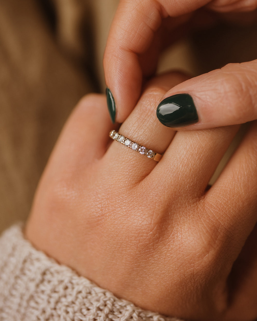 Josephine 1986 9ct Gold CZ Ring