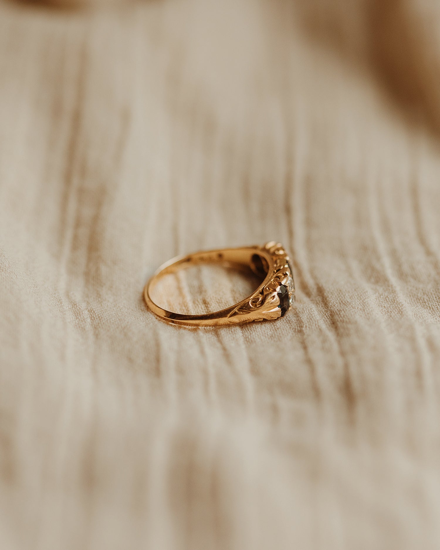 Martha 18ct Gold Sapphire & Diamond Ring