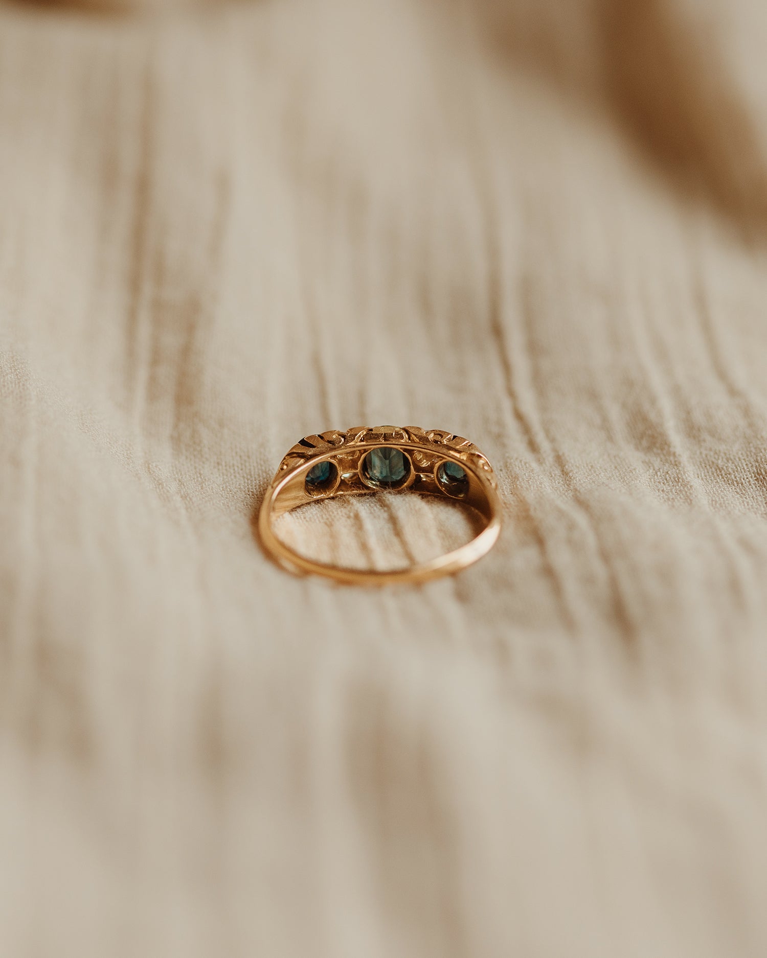 Martha 18ct Gold Sapphire & Diamond Ring