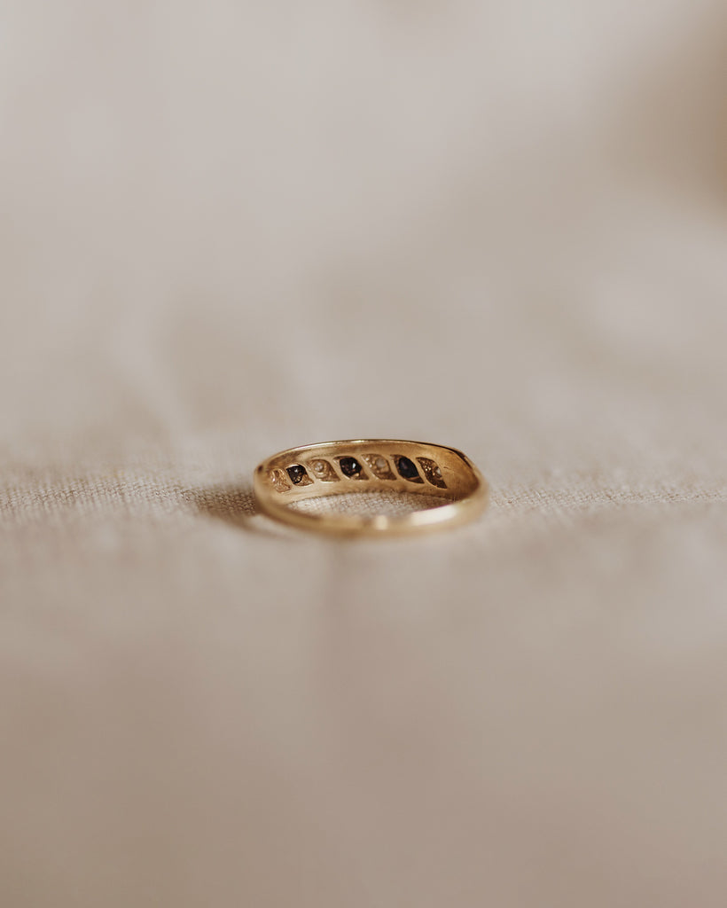 Ernestine 9ct Gold Sapphire Ring