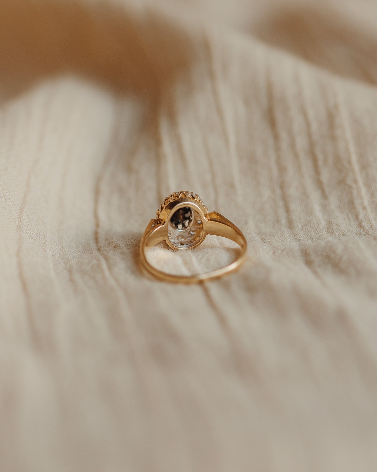 Mildred 9ct Gold Sapphire & Diamond Ring