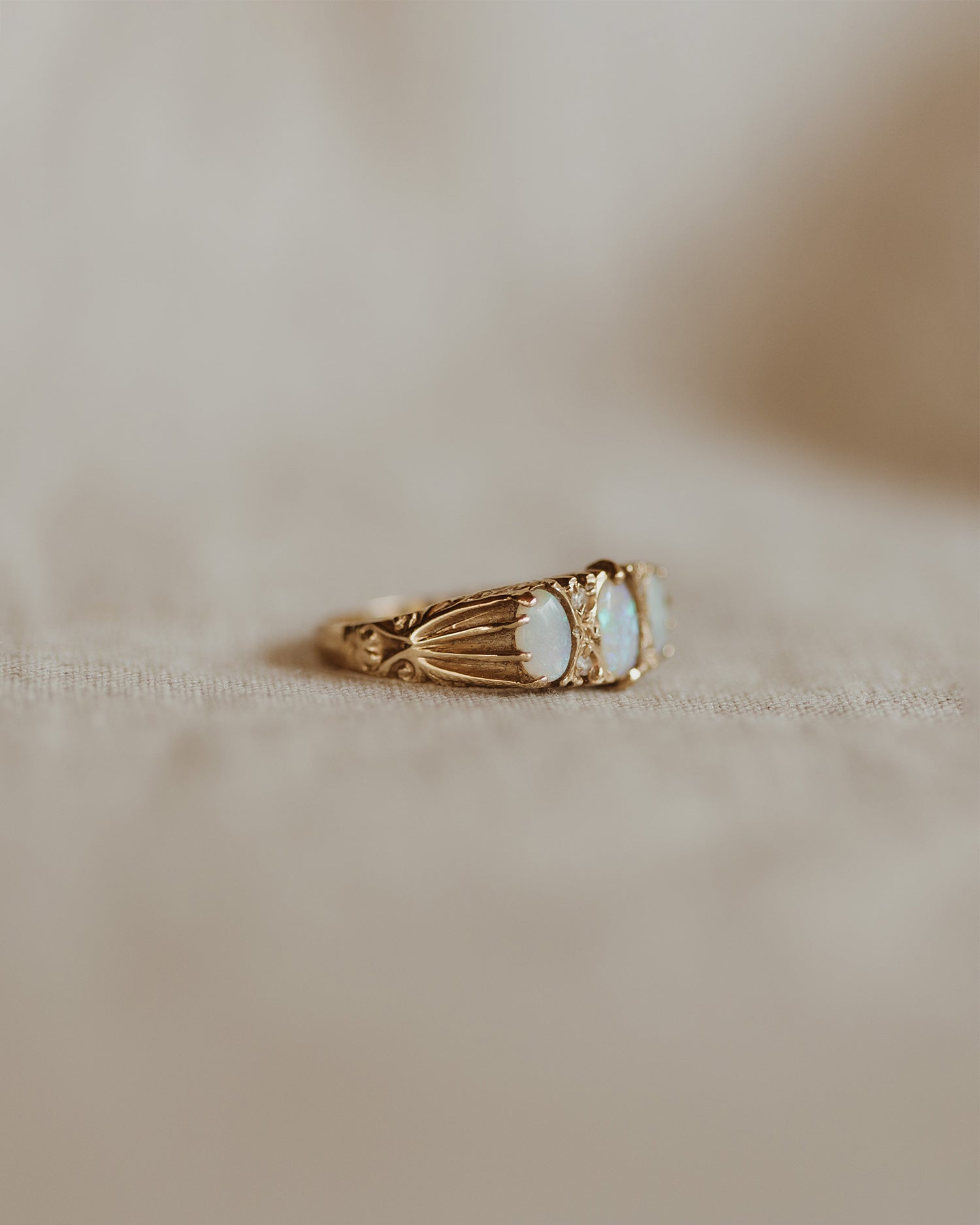 Spencer 9ct Gold Opal Ring
