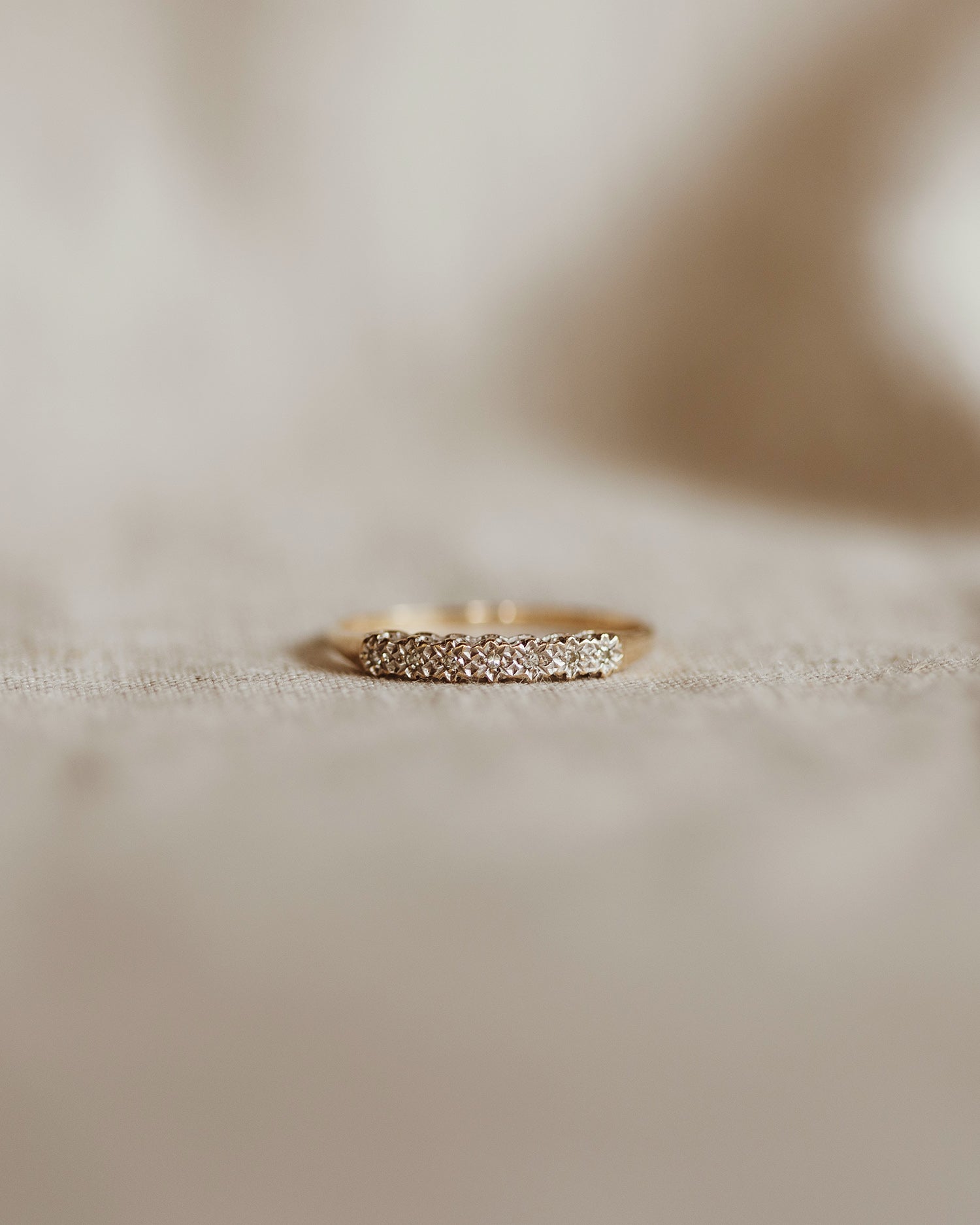 Image of Josephine 9ct Gold Diamond Ring