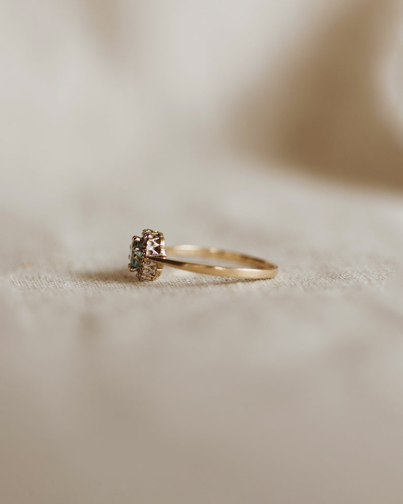 Ossie 9ct Gold Blue Topaz Ring
