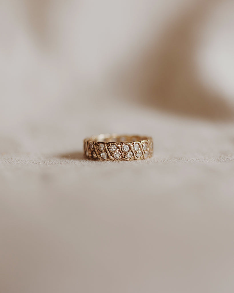 Laurel 9ct Gold Eternity Ring