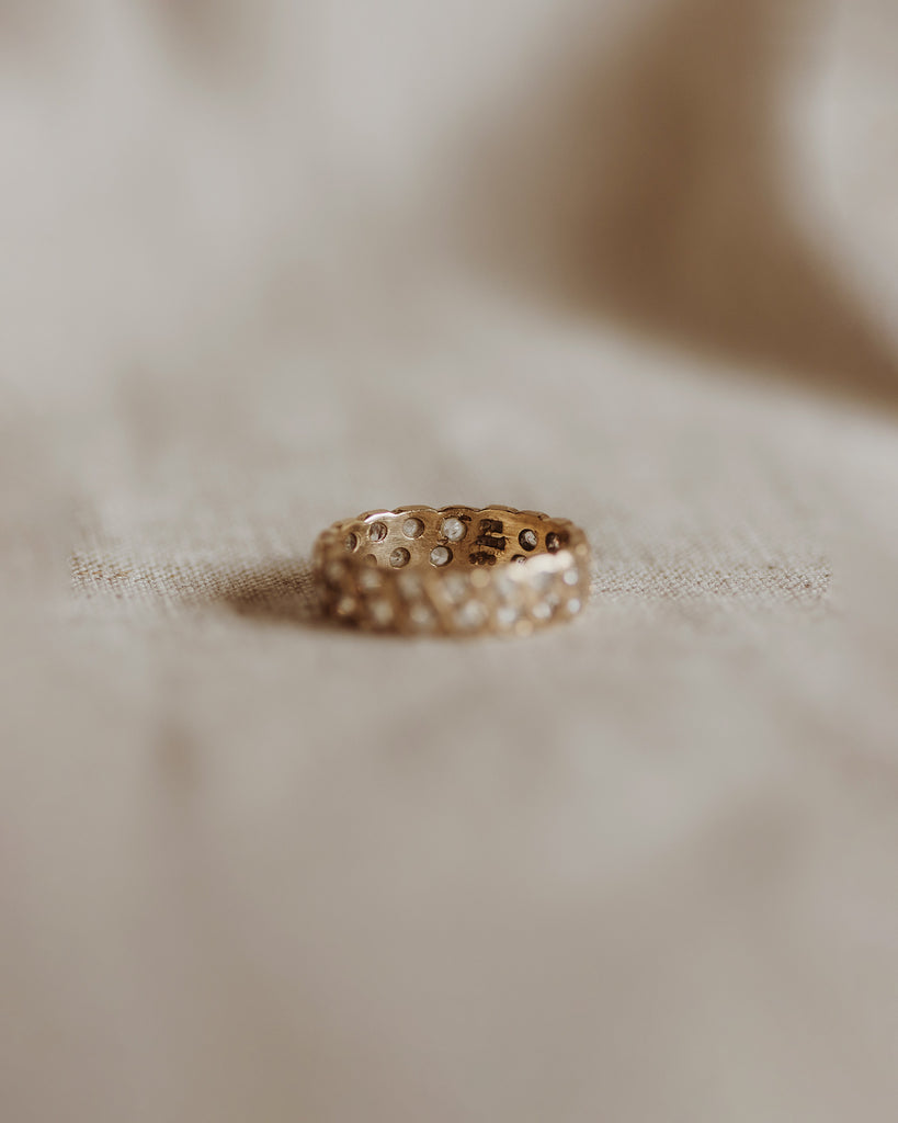 Laurel 9ct Gold Eternity Ring