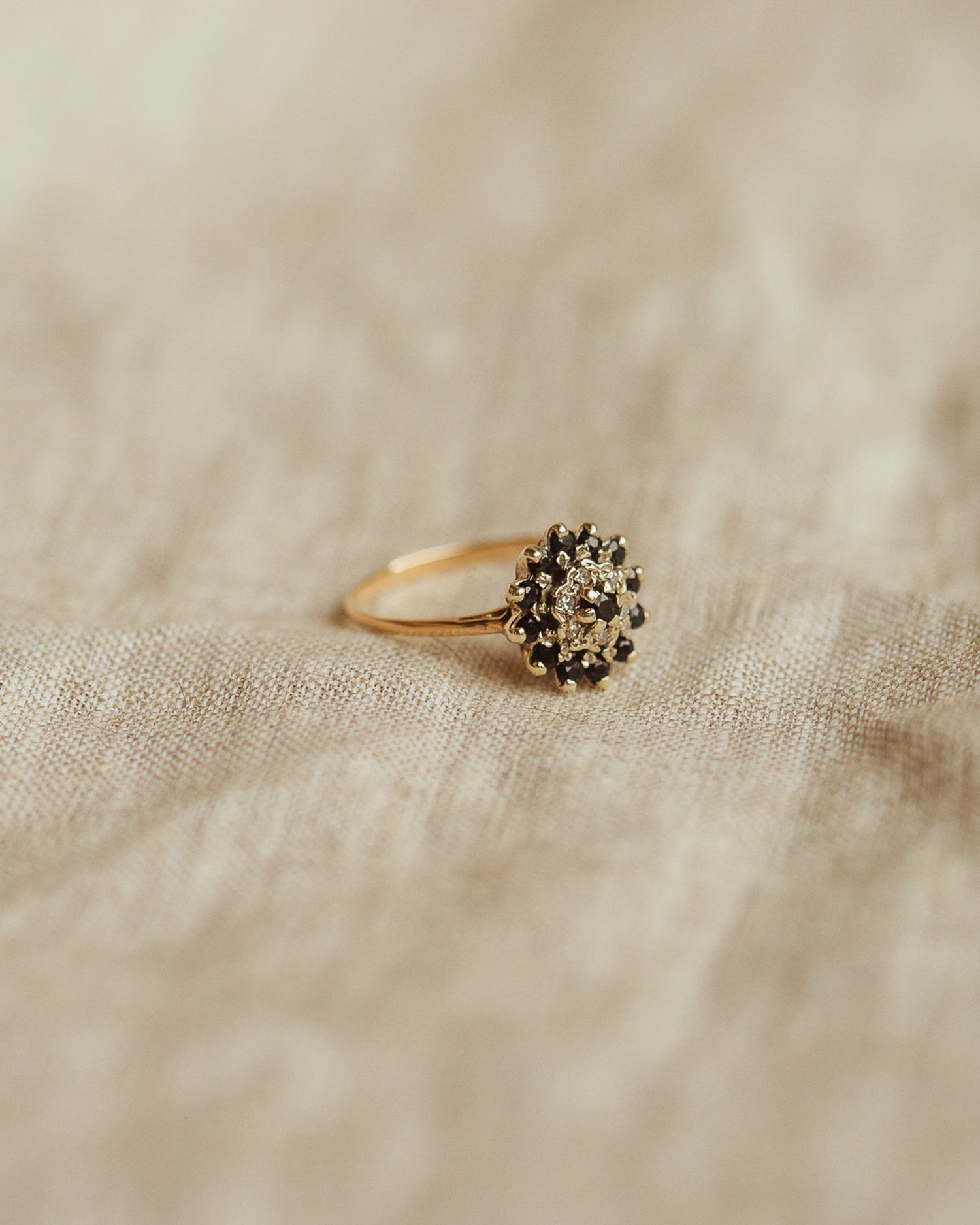Lorelei 9ct Gold Sapphire & Diamond Ring
