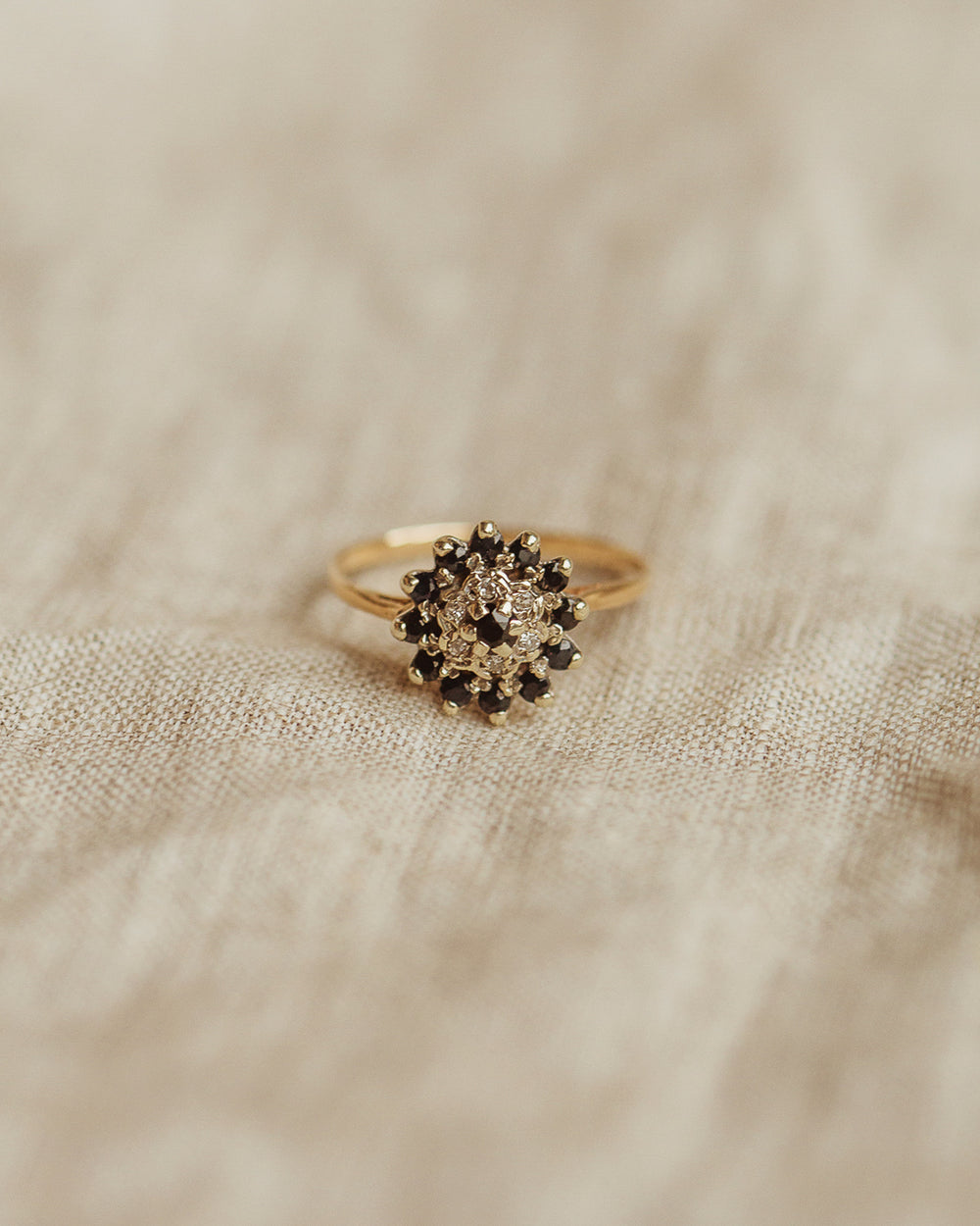 Lorelei 9ct Gold Sapphire & Diamond Ring