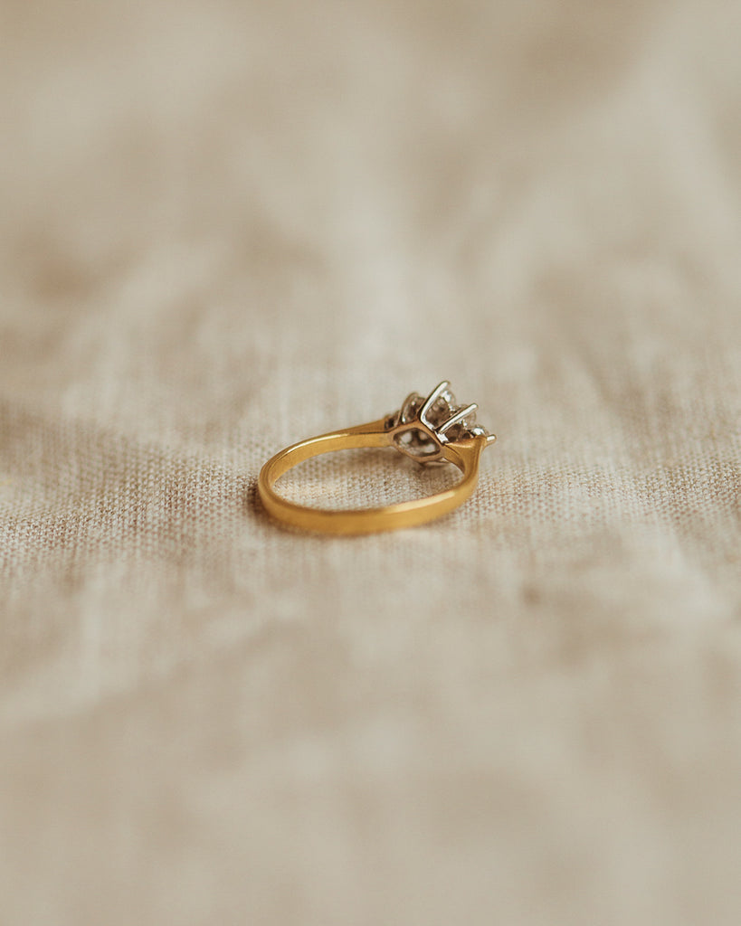 Posey 18ct Gold Diamond Cluster Ring