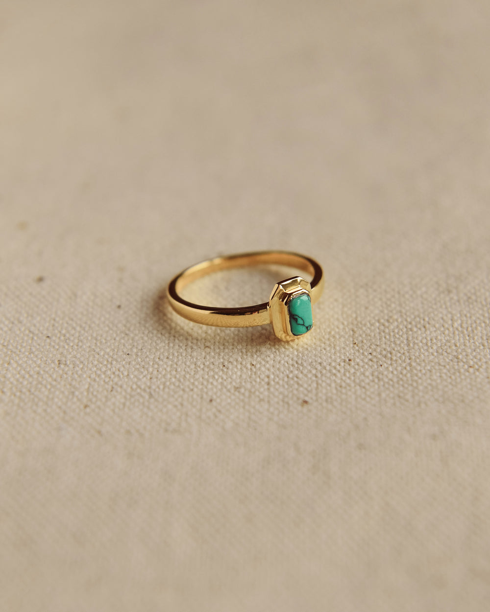 Frances Gold Vermeil Birthstone Ring - December