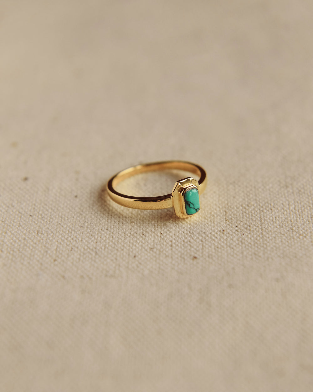 Frances Gold Vermeil Birthstone Ring - December